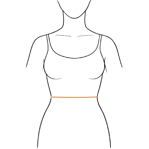 How to measure your waist